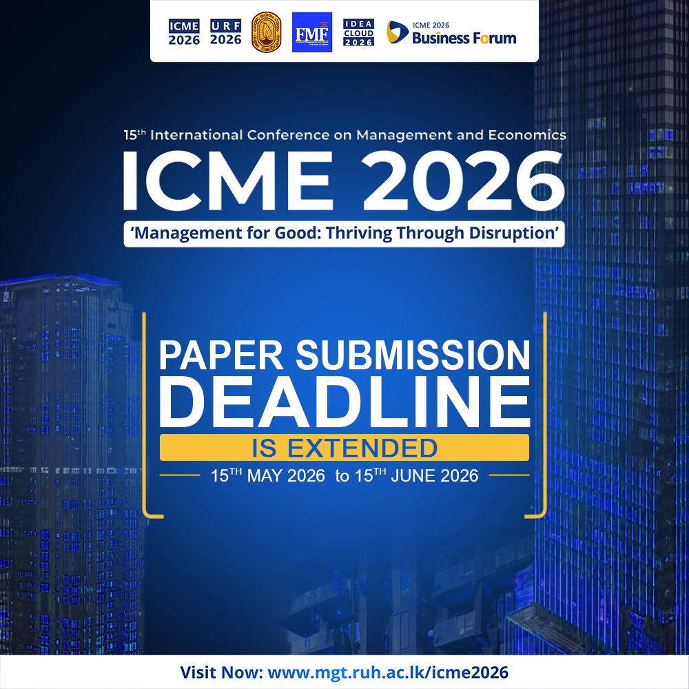 Paper Submission Deadline Extended to 15th June 2026