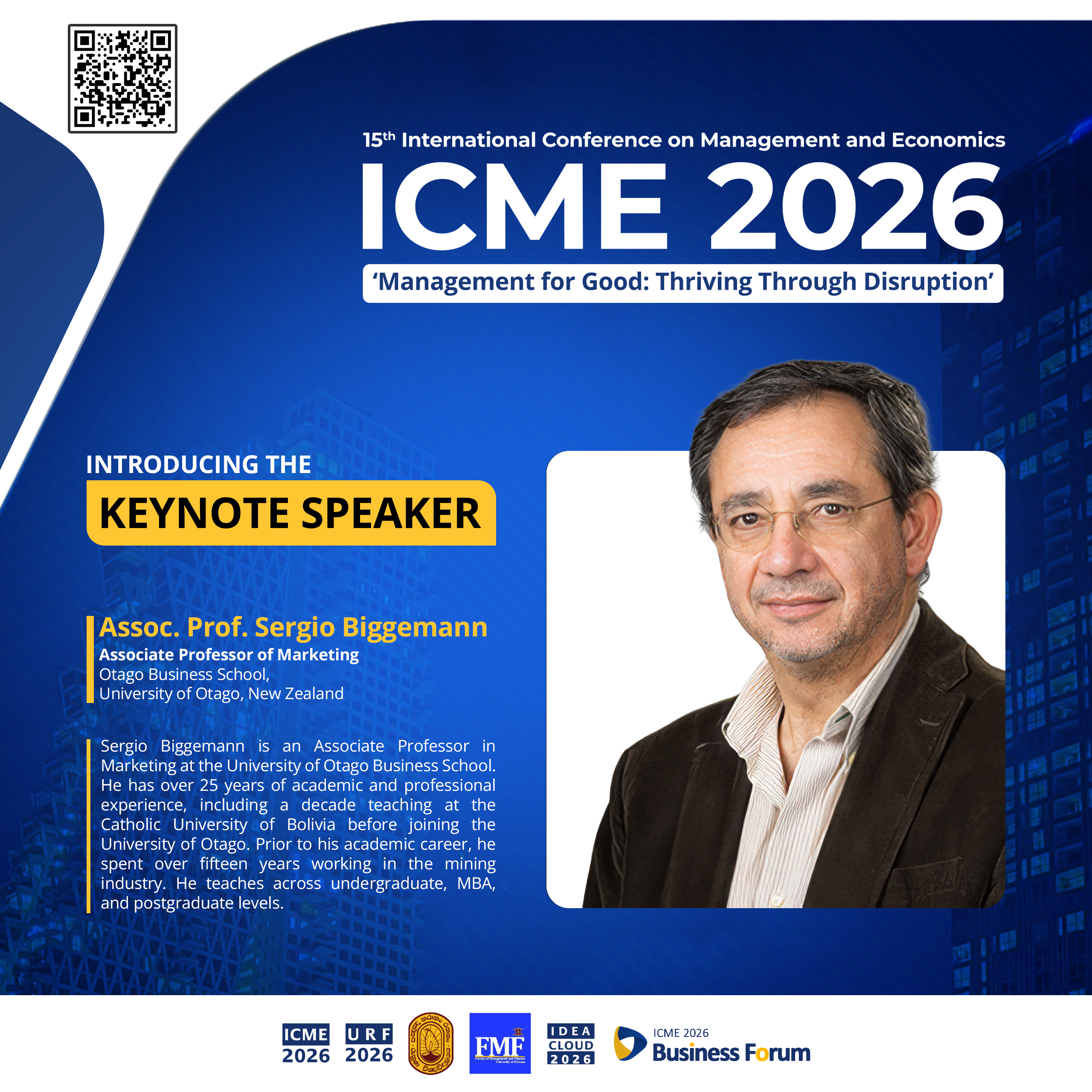 Keynote Speaker | ICME 2026