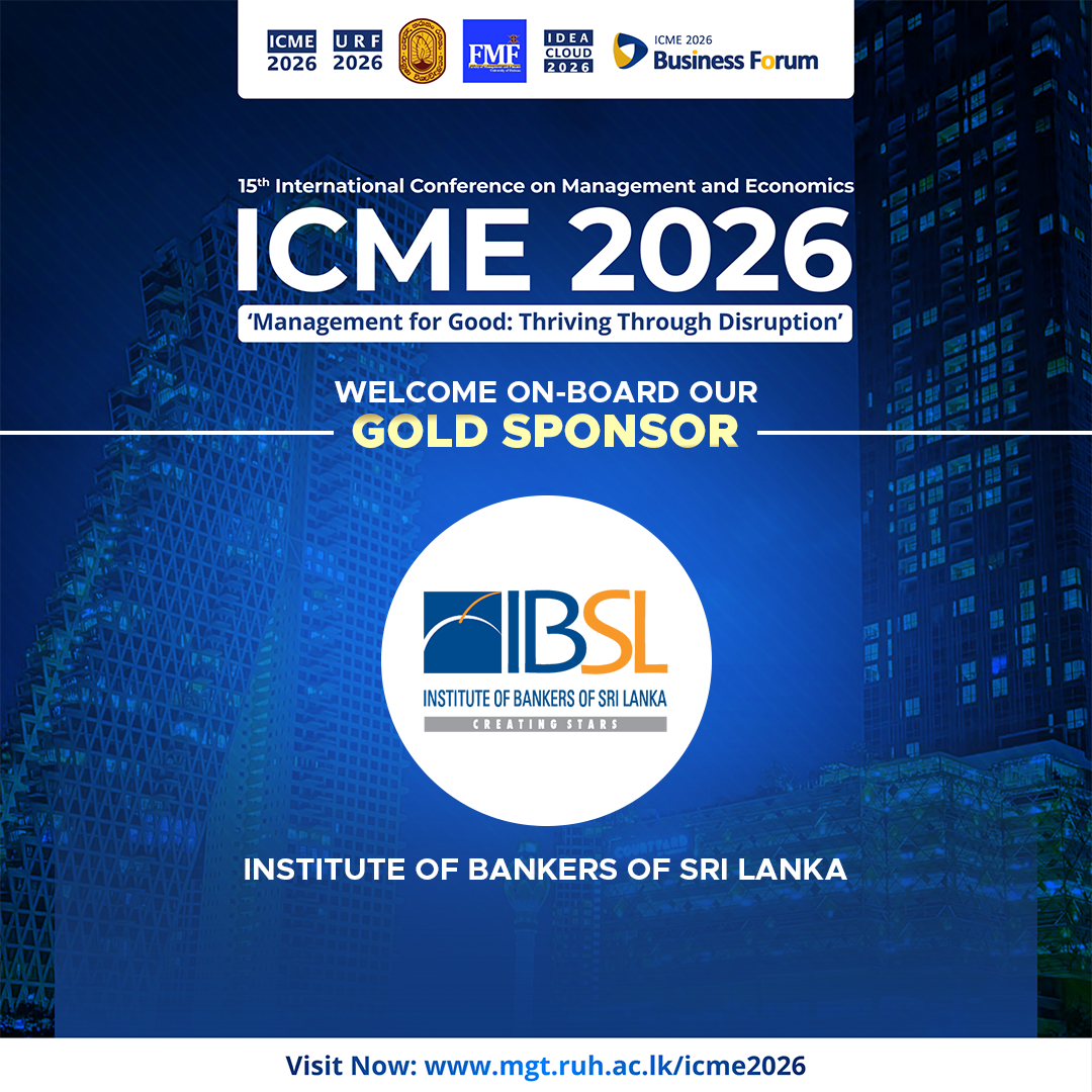 Institute of Bankers of Sri Lanka (IBSL) | Gold Sponsor